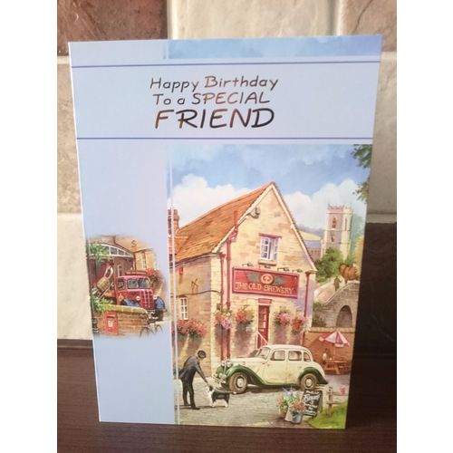 friend birthday card - Happy Birthday To a special Friend - 010