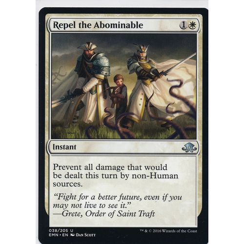 Magic the Gathering MTG Eldritch Moon 38/205 Repel the Abominable
