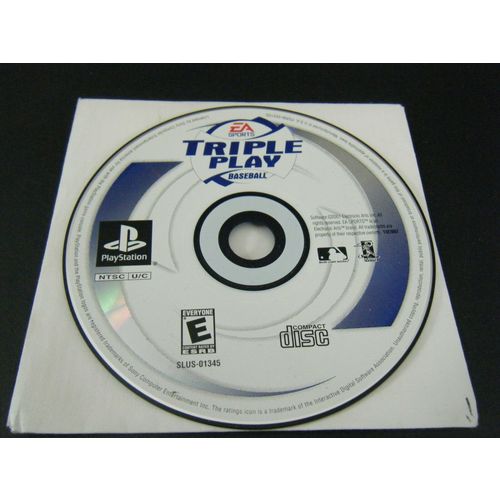 Triple Play Baseball (Sony PlayStation 1, 2001) - Disc Only!!!