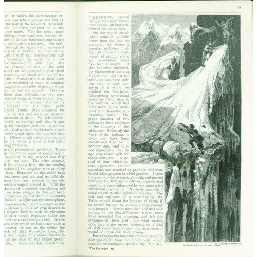 The Ascent of Mount Hayden, Grand Teton: 1872. Langford..1->29 lots of 10 copies