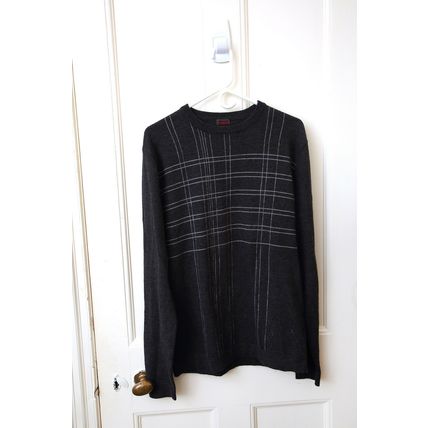 Scarlet Mens Jumper 100% Wool Medium to fit chest 38 - 40" - 96 - 01 cm VGC