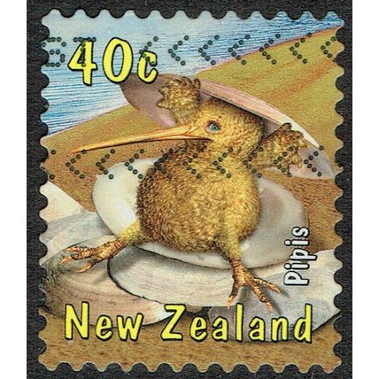 New Zealand 2000 New Zealand Life (2nd Series) 40c Multicoloured S/Ad SG2319 GU
