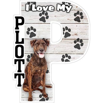 I Love My Plott Fridge Magnet