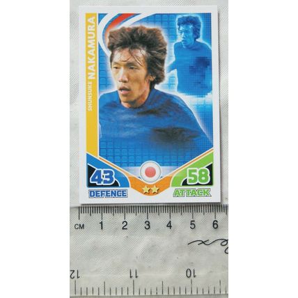 2010 Topps Match Attax World Cup Trading Card - Japan, Shunsuke Nakamura