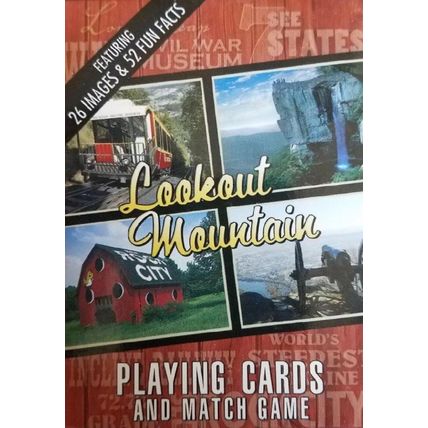 Lookout Mountain Tennessee Souvenir Playing Cards