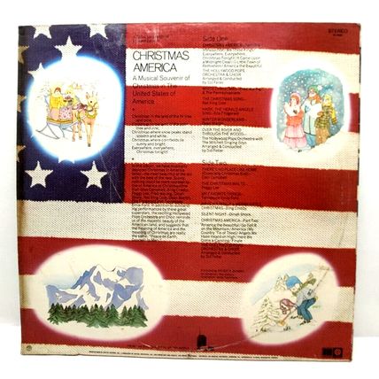 Christmas America LP Vinyl Record DEAN MARTIN / BING CROSBY / NAT KING COLE (P7)