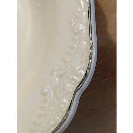 Vintage Papoco Fruit Bowl Pink Floral Pattern Circa 1930 By Paden City Set of 4