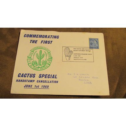1969 GB Cover - The Cactus & Succulent Society of Great Britain