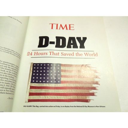 Time 60th Anniversary Tribute WWII D-Day Paperback Special, 2004 Illustrated