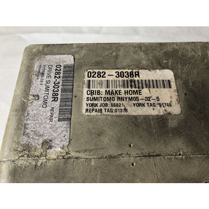 SUMITOMO RNYM05-32-5 Hyponic Drive GEAR REDUCER,50:1-RATIO,155821 410RPM,50Hz,AM