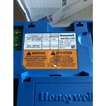 New HONEYWELL RM7800 L 1053 BURNER Control,Honeywell RM7800L1053,S7800A1001,EK
