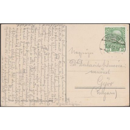 Badgastein mit Grand Hôtel Europe, 1912 - Purger & Co AK