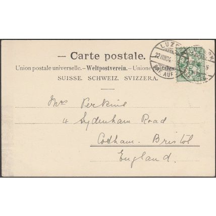 Luzern und Pilatus, 1904 - AK