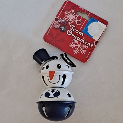 BYU Utah Christmas ORNAMENT Brigham Young University Jingle Bells Snowbell