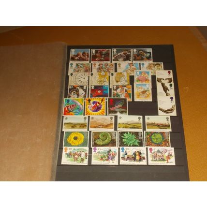 34 HIGH VALUE UNMOUNTED MINT FULL GUM COMMEMORATIVE STAMPS F/V 9.77