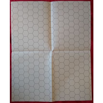 Two FASA BattleTech Paper Maps Rolling Hills #1 & #2 From Map Set 3