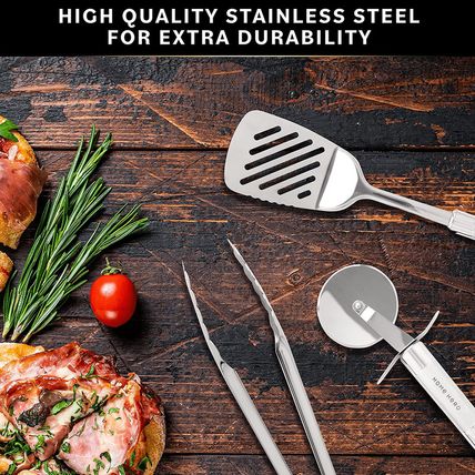 Home Hero 54 Pcs Stainless Steel Kitchen Utensils Set - Nonstick Stainless Steel