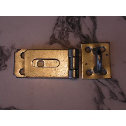 Gate Door Shed Latch Lock Safety Hasp and Staple blanket box chest padlocks