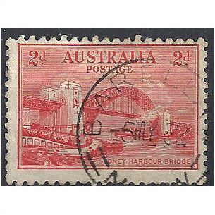 Australia 1932 SG1412 2d Scarlet Fine Used ..