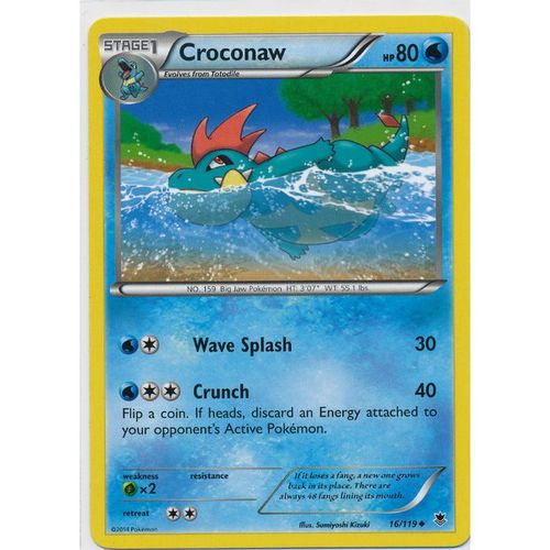 Pokemon XY Phantom Forces - #16/119 - Croconaw