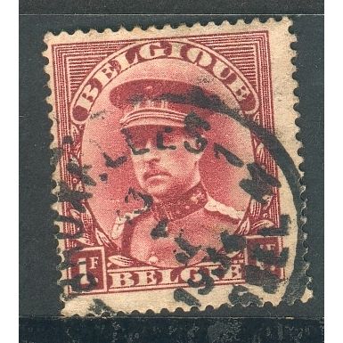 Belgium 1931 - SG583 - 1f lake - Albert 1 - used