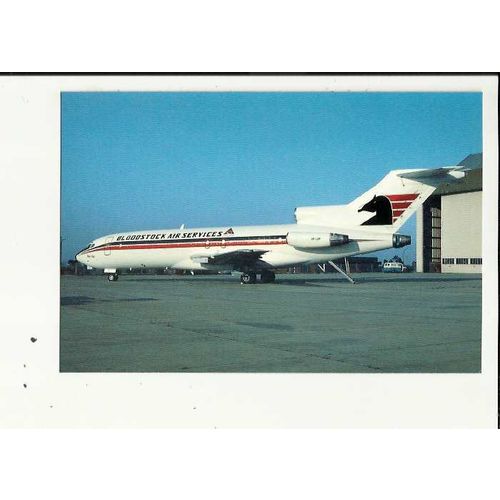 Aviation BLOODSTOCK BOEING 727-25 Postcard by Aironautica (PC27)