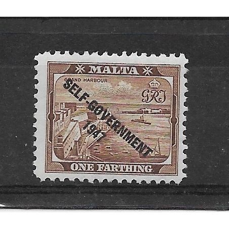 Malta.SG234 1/4d Grand Harbour,Valletta.Mounted Mint.Sept18