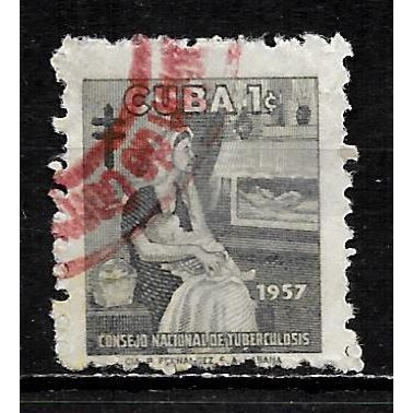 Cuba N° Bienfaisance 35 OBLITERE ( USED )