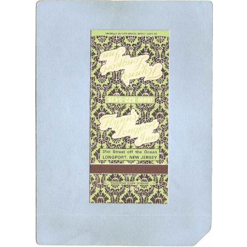 New Jersey Longport Matchcover Flynns Longport Inn 31st St Off The Ocean~3122