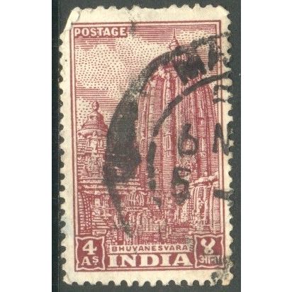 India 1949 - SG 316 - 4a lake - Bhuvanesvara - used 2