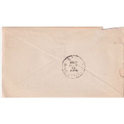 United States 1904 Dayton Ohio-Belleville Ohio Cover Dayton cancel written