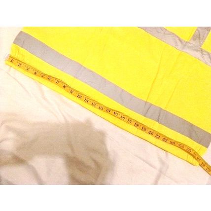 3XL Vizwear Yellow Poly Cotton Lightweight Reflective Jacket 3XL