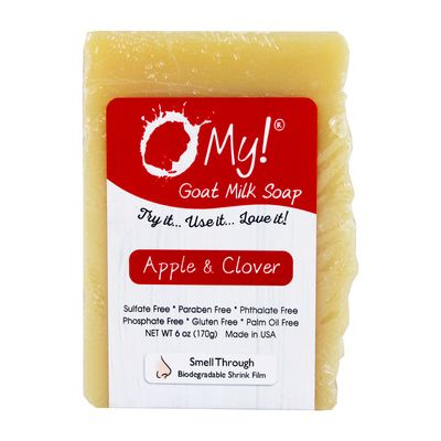 O My! Goat Milk Soap Bar - Made with Farm-Fresh Goat Milk - Moisturizes skin ...