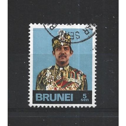 Brunei.SG219 5c Pale Blue.Fine Used.Aug25