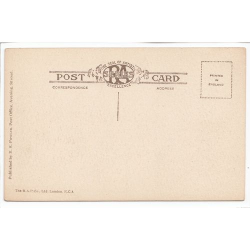 Avening from Ridgeway Gloucestershire Postcard Local Publisher E S Fowles