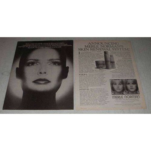 1981 Merle Norman Skin Renewal System Ad