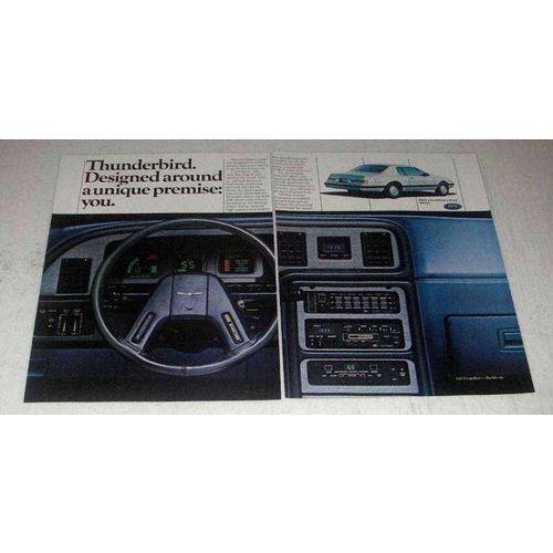 1985 Ford Thunderbird Car Ad - A Unique Premise