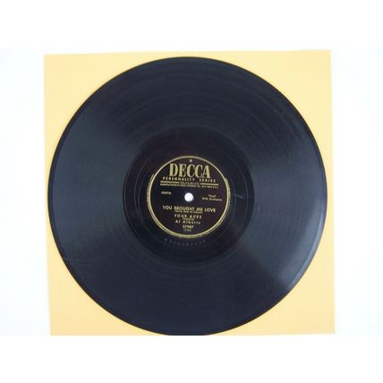 Four Aces – You Brought Me Love / Perfidia 78RPM 10" Record