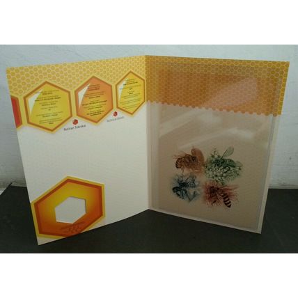 Malaysia Honey Bees 2019 Insect Flower Flora Fauna (folder) *limited