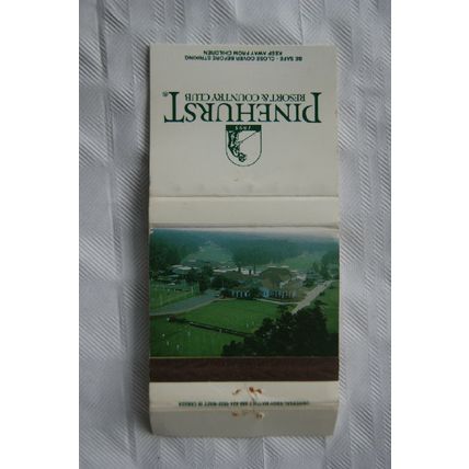 Matchbook cover Pinehurst Resort & Country Club ref.1
