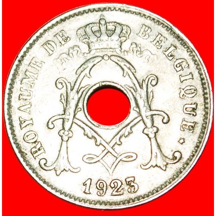 FRENCH LEGEND:BELGIUM★10 CENTIMES 1923! ALBERT I 1909-1934★LOW START★NO RESERVE