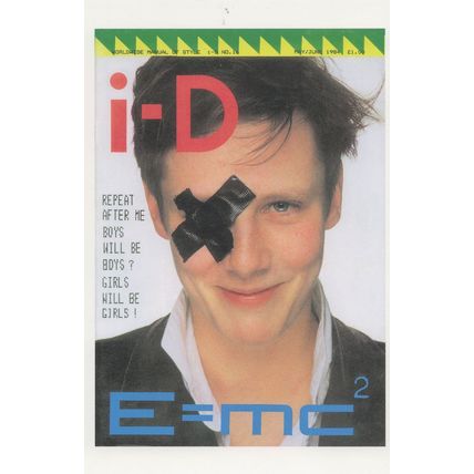Sophie Hicks of Vogue In Sex Swap 1984 Cover LGBT Interest Postcard