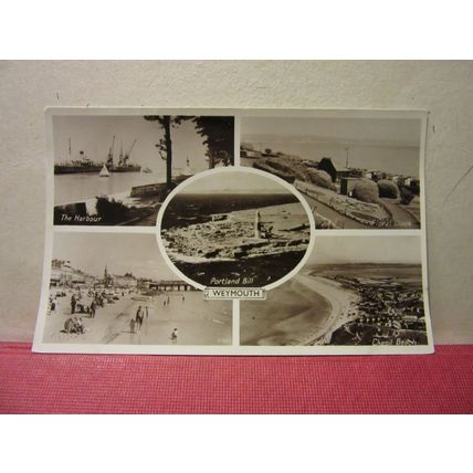 multiview, WEYMOUTH, DORSET. unused postcard RP by Photo Precision =