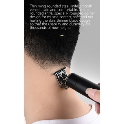 Mijia Professional Men's Hair Detailer 0.1mm Balding Shaver Oil Head Trimmer UK