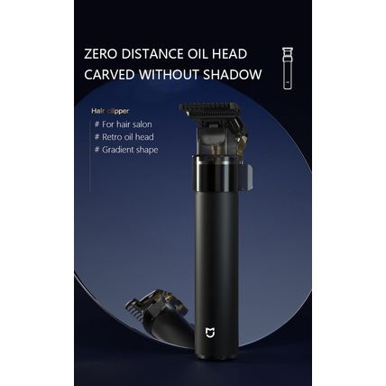Mijia Professional Men's Hair Detailer 0.1mm Balding Shaver Oil Head Trimmer UK