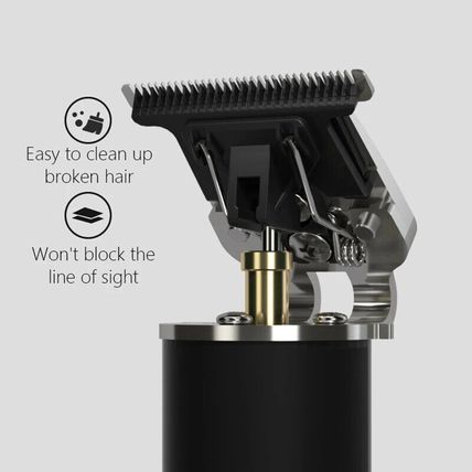 Mijia Professional Men's Hair Detailer 0.1mm Balding Shaver Oil Head Trimmer UK