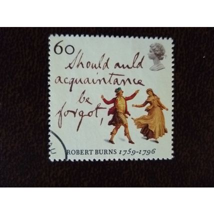 1996 GB Death Bicentenary of Robert Burns 60p Dancers fine used stamp SG1904