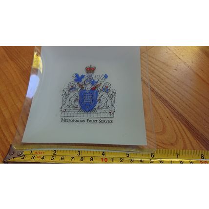 SALE! Metropolitan Police commemorative ashtray dish Officer Scotland Yard RARE