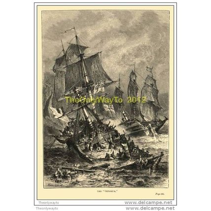 'VENGEUR', MODERN REPRODUCTION OF ENGRAVING FROM THE HISTORY OF FRANCE, 1881