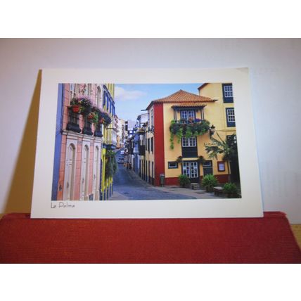 PLACETA DE BORRERO, ISLA DE LA PALMA, SPAIN used postcard 2010 pm =